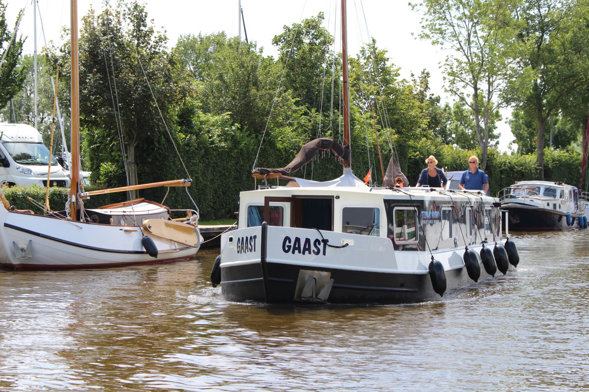 boating holiday Friesland