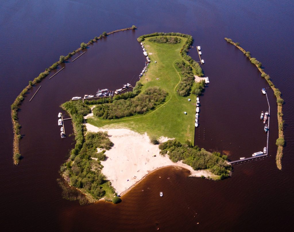 Onbewoond eiland Friese meren